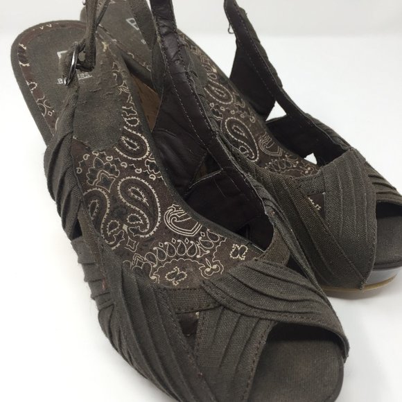 Open toe summer wedge Suzie q Size 8 - Picture 7 of 8